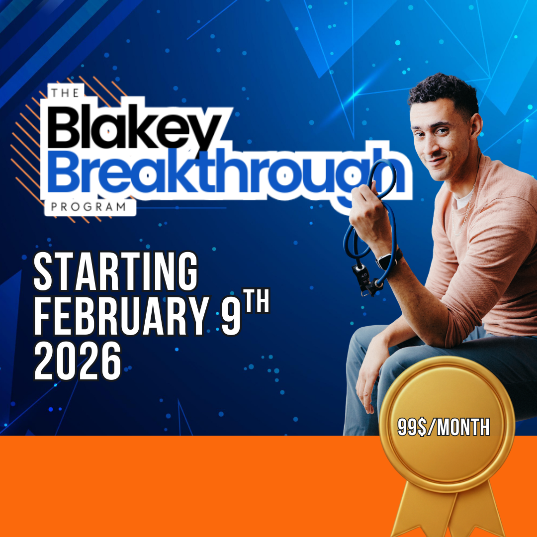 12 Week Blakey Breakthrough Monthly Subscription (February 9th Start)