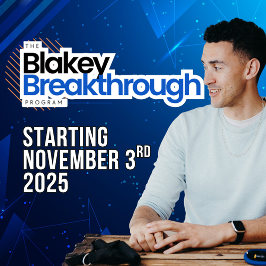 12 Week Blakey Breakthrough Monthly Subscription (November 3rd Start)