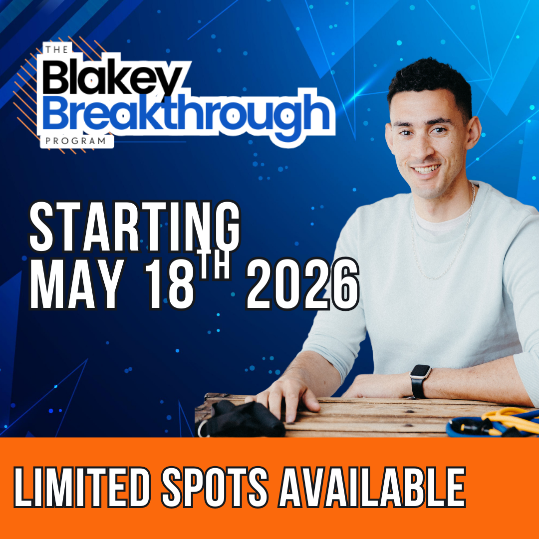12 Week Blakey Breakthrough Monthly Subscription (MAY 18TH START)